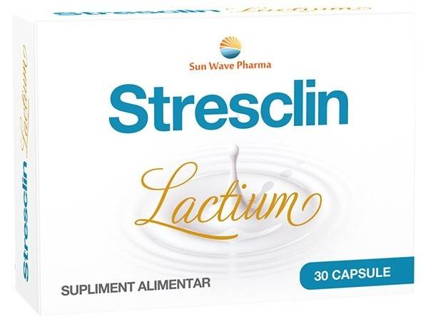 Stresclin Lactium, 30 cps, Sun Wave Pharma