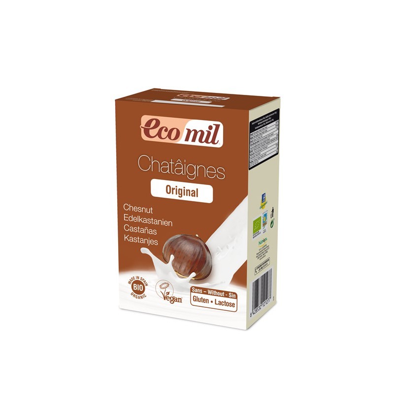 Ecomil – Pudra BIO instant pentru bautura de castane original, 800g
