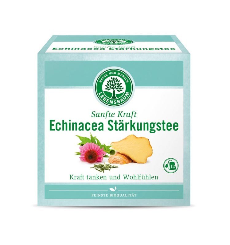 Lebensbaum – Ceai bio fortifiant cu echinacea, 12 plicuri x 2g, 24g