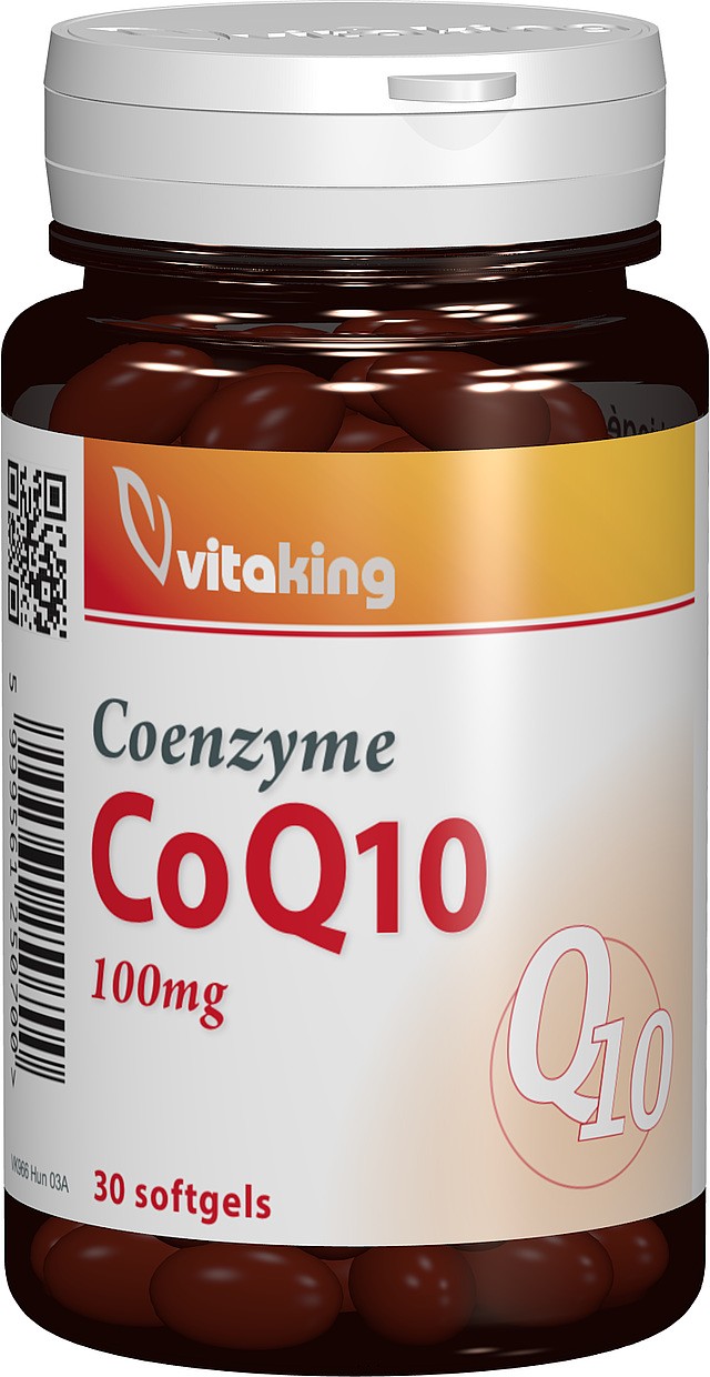 Coenzima Q10 100 Mg - 30 cps gelatinoase