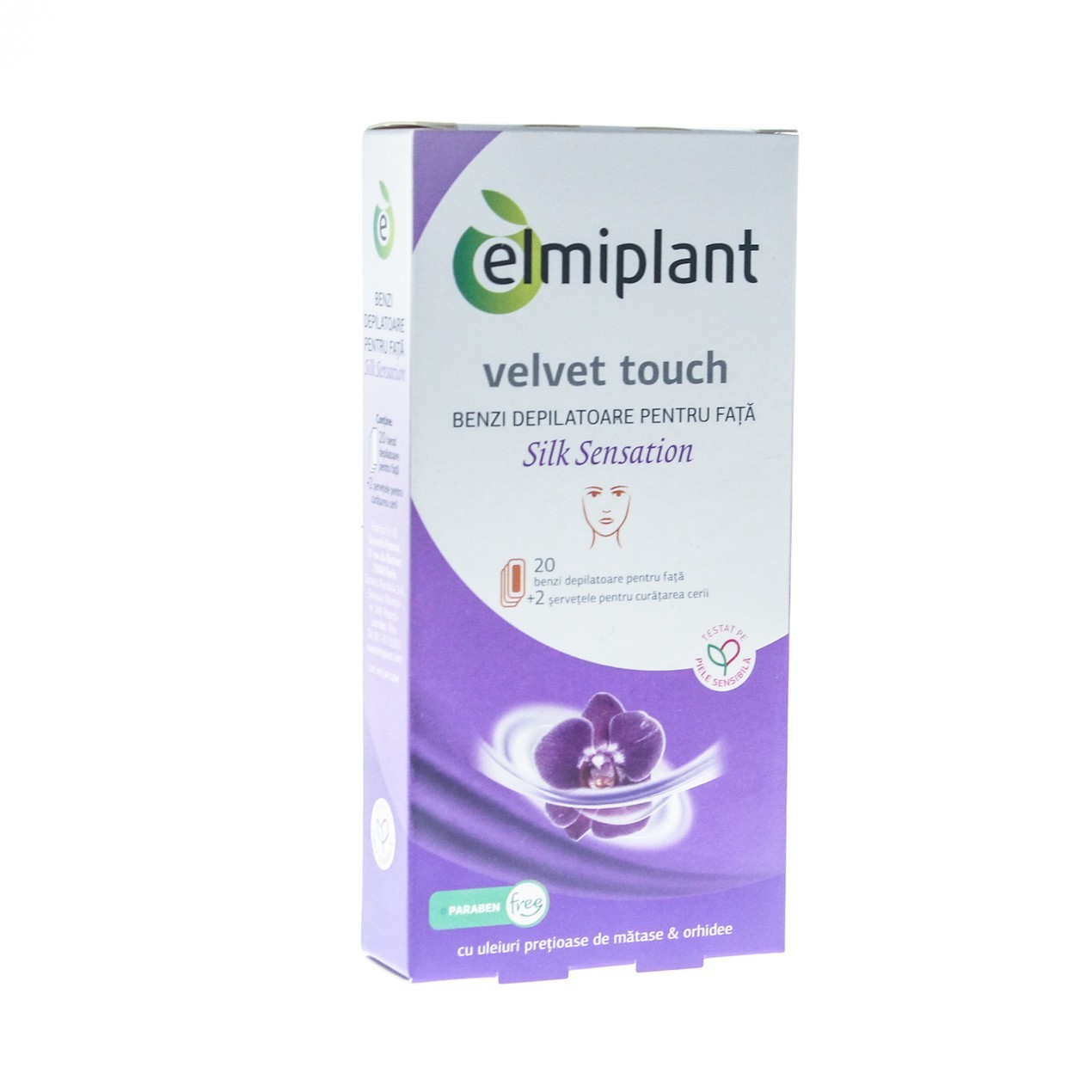 Benzi depilatoare fata Velvet Touch Silk Sensation Elmiplant