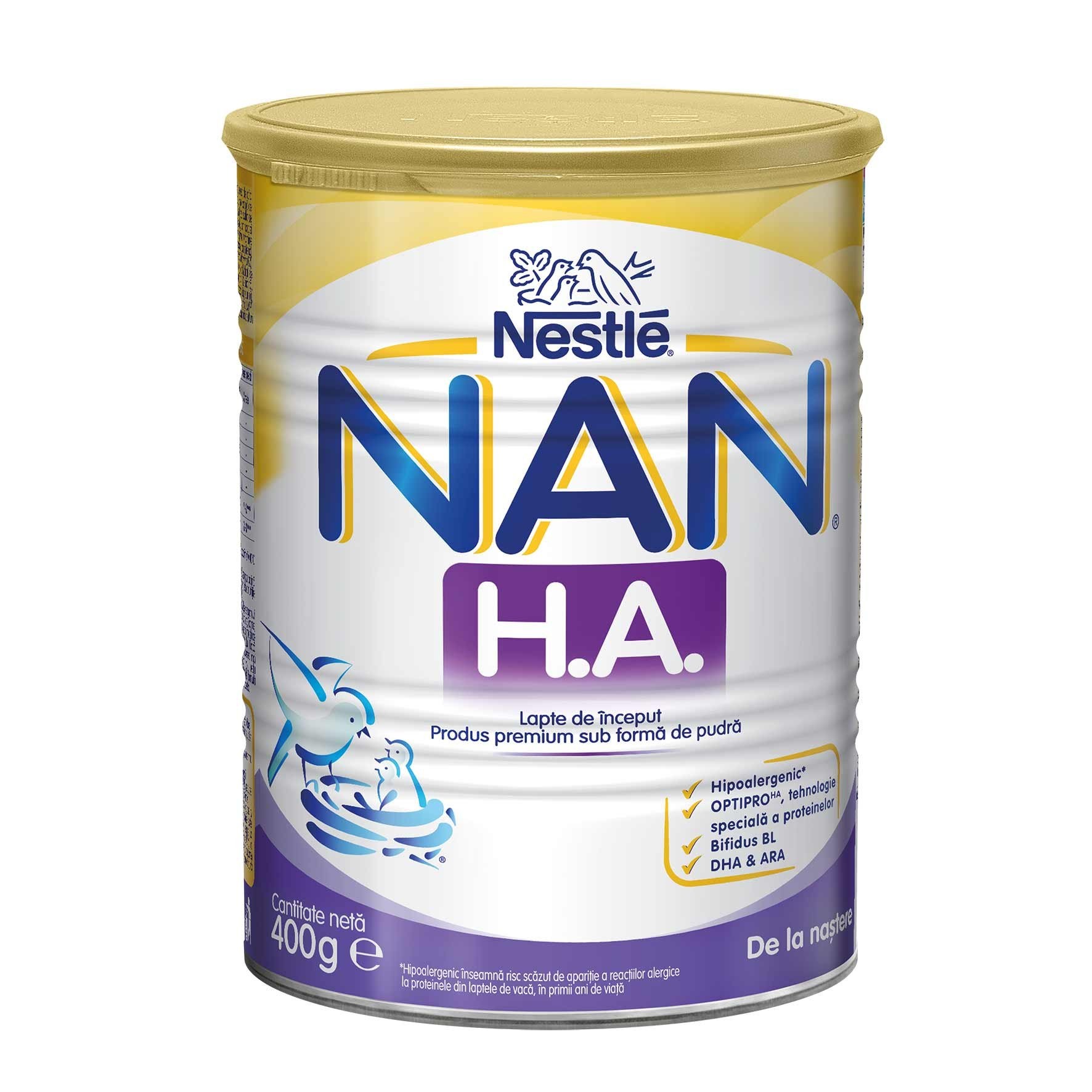 Lapte Praf Nestle Nan Ha 400G