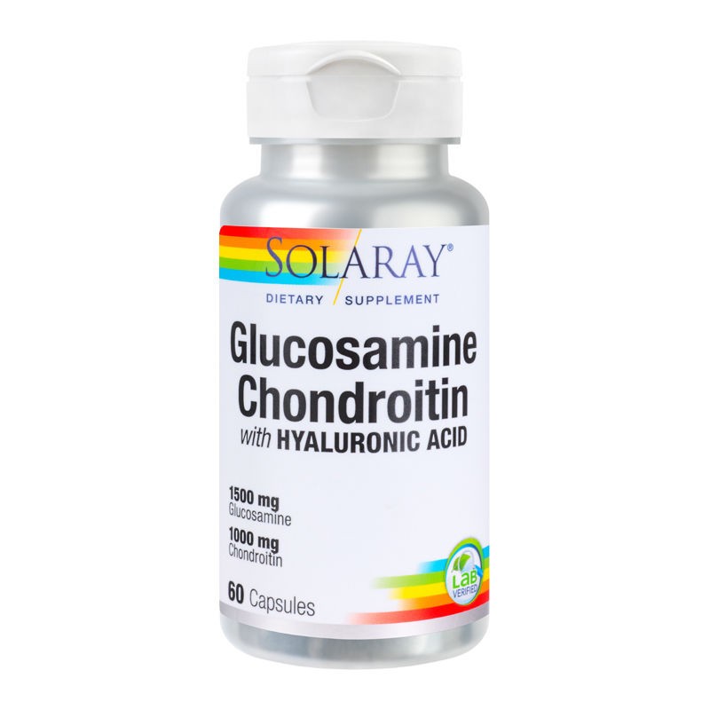 Glucozamina, Condroitina,Acid Hialuronic, 60 cps