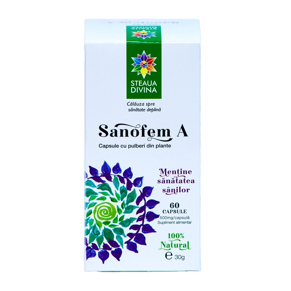 Sanofem A, 60 capsule Steaua Divina