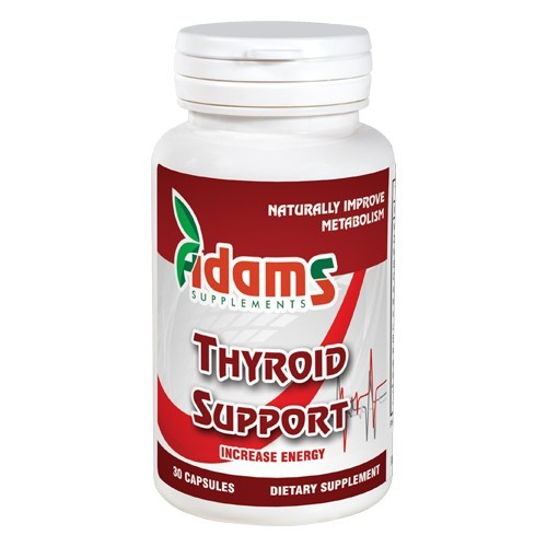 Thyroid Support, 30 capsule Adams