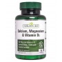 Natures Aid Calciu, Magneziu si Vitamina D3, 90 comprimate