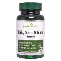 Natures Aid Hair, Skin and Nails Formula, 30 comprimate