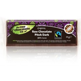 Ciocolata Neagra 72% Cacao RAW Organica 22g