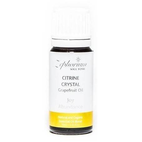 Ulei Esential Organic Citrine Crystal cu Ulei de Grapefruit