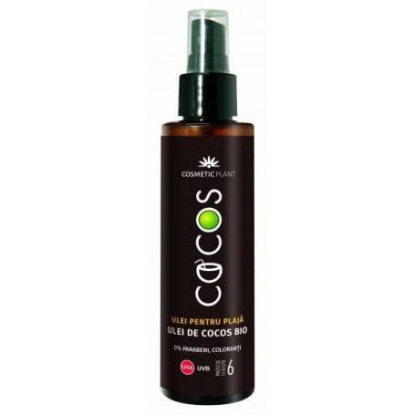 Ulei Spray Pentru Plaja Cocos SPF6 150ML Cosmetic Plant