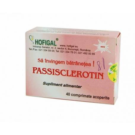 Passisclerotin 40 compr
