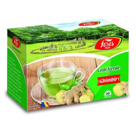 Ceai verde cu ghimbir, ceai la plic