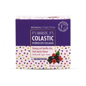 Woman Collection Colastic - Colagen hidrolizat Fructe de padure 20 doze- GOLDNUTRITION