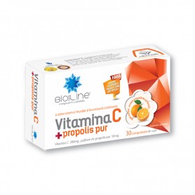 Vitamina C + Propolis 30 cpr
