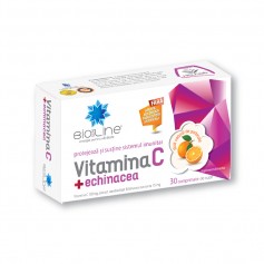 Vitamina C + Echinacea 30 cpr