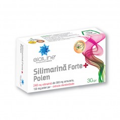 Silimarina Forte + Polen 30 comprimate