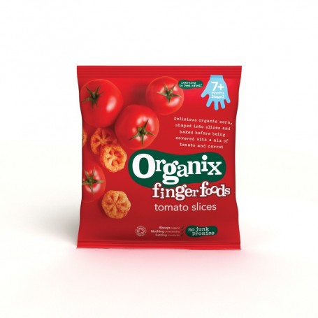 Finger-Snack-Feliute din porumb expandat- rosii&morcovi*20g ,7+, eco