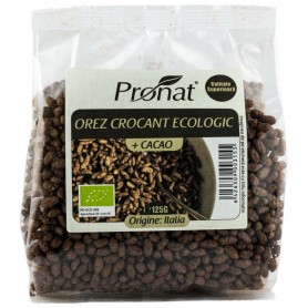Orez Expandat Crocant cu Cacao Bio Pronat - 125 g
