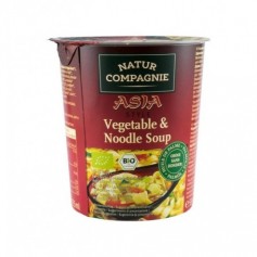 Asia Style - Supa Bio de Legume cu Taitei Natur Compagnie - 55 g