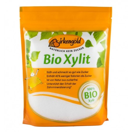 Indulcitor 100% Xylitol Bio Birkengold - 500 g