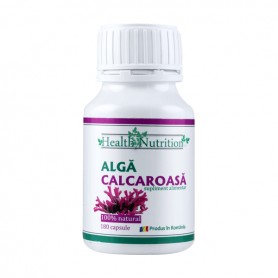 Alga Calcaroasa 100% naturala - 180 capsule Health Nutrition
