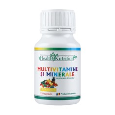 Multivitamine si Minerale - 120 capsule Health Nutrition