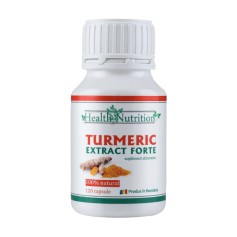 Turmeric Extract Forte 100% natural - 120 capsule Health Nutrition