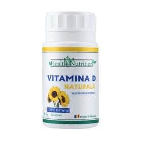 Vitamina D Naturala - 60 capsule Health Nutrition