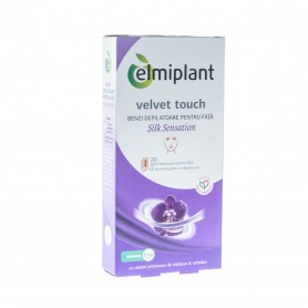 Benzi depilatoare fata Velvet Touch Silk Sensation Elmiplant 