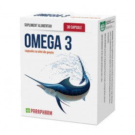 Omega 3, Ulei de Peste, 30 capsule Parapharm
