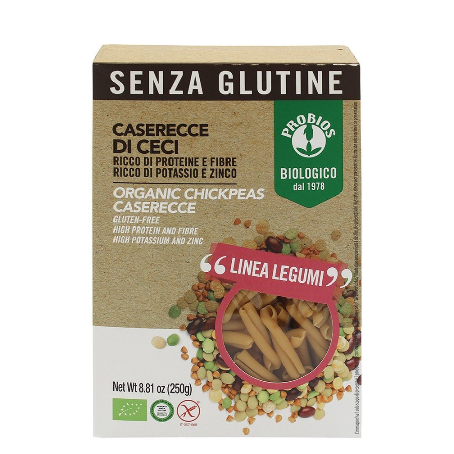 Paste  casarecce din naut - fara gluten 250g
