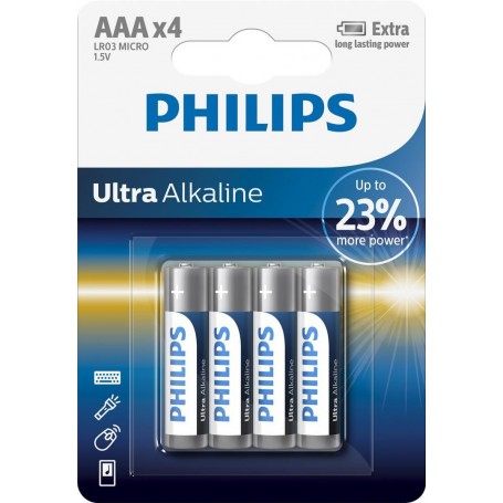 Baterii Ph Ultra Alkaline Aaa,4 Buc