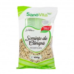 Seminte De Canepa Decorticate 100 g SANOVITA