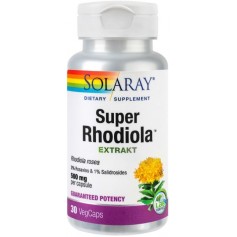 Super Rhodiola, Extract 500mg, 60cps, Secom