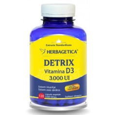Detrix, Vitamina D3 3.000UI, 120 cps vegetale