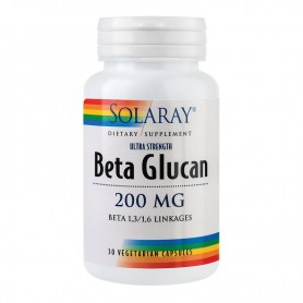 Beta Glucan, 200 mg, 30 cps Secom