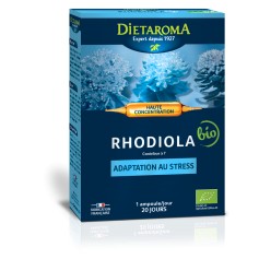 Rhodiola Bio, 20 fiole x 10ml Diet Aroma