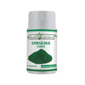 Spirulina Forte 500 Mg 60 tablete Health Nutrition