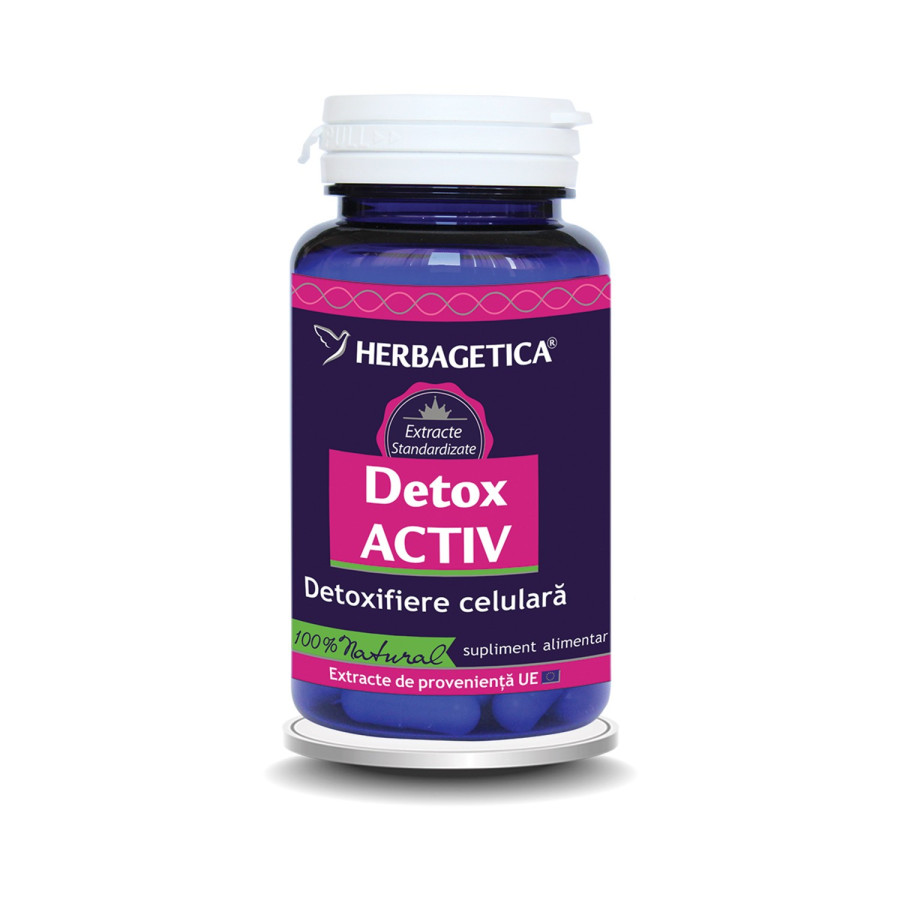 DETOX ACTIV 60 CMP HERBAGETICA DETOX ACTIV 60 CMP HERBAGETICA