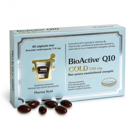 BioActive Coenzima Q10 Gold 100Mg 60 capsule Pharma Nord