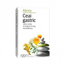 Ceai Gastric, 20 plicuri Alevia