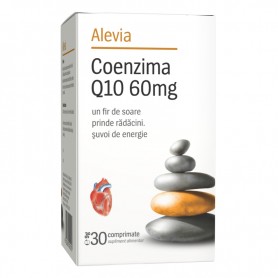 Coenzima Q10 60Mg, 30 comprimate Alevia