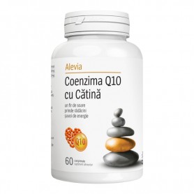Coenzima Q10 cu Catina, 60 comprimate Alevia