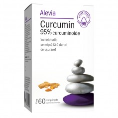 Curcumin 95% curcuminoide, 60 comprimate Alevia