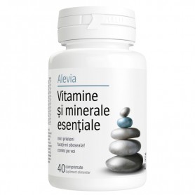 Vitamine si Minerale Esentiale, 40 comprimate Alevia