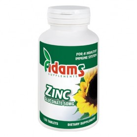 Zinc, 50Mg 120 tablete Adams Supplements