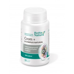 Crom + B Complex Natural, 30 capsule