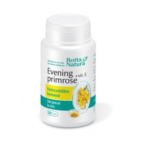 Evening Primrose + Vitamina E, 30 capsule Rotta Natura