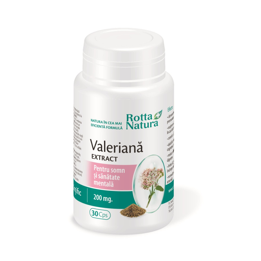 Valeriana, 30 capsule Rotta Natura
