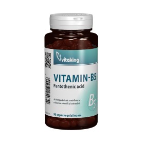 Vitamina B5, Acid Pantotenic 200Mg 90 capsule Vitaking